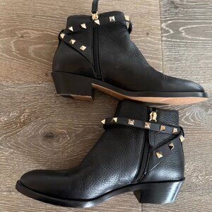 Valentino Rockstud Ankle Boots 36.5